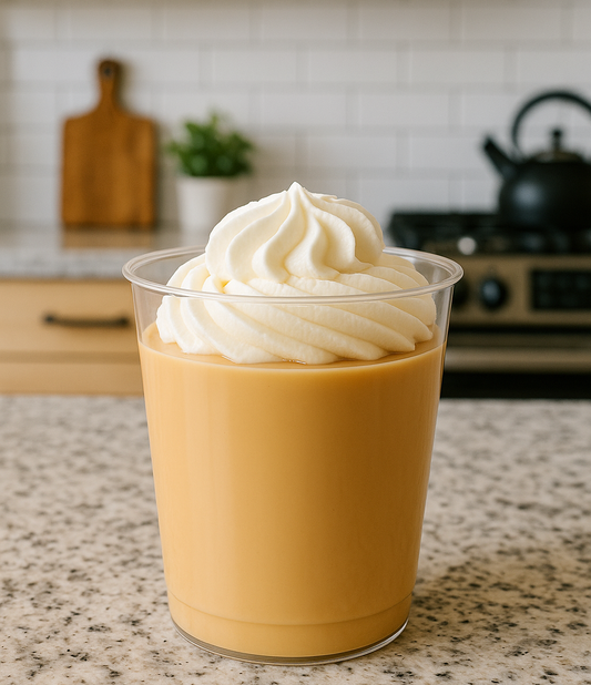 Dulce de leche pudding