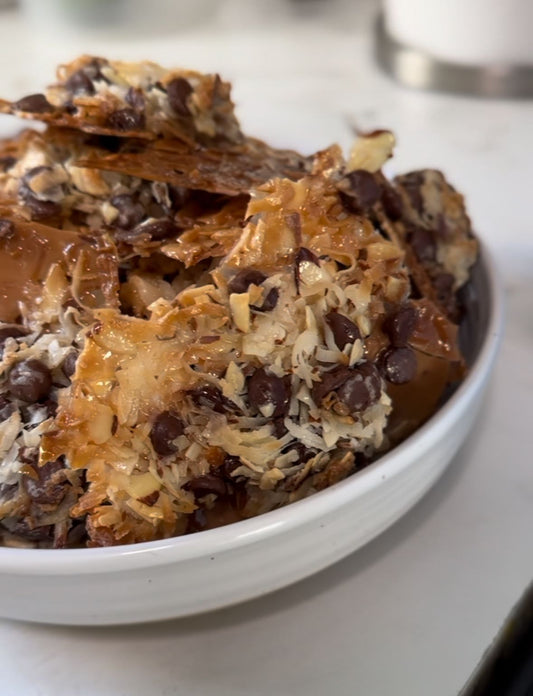 Parve Almond joy crunch
