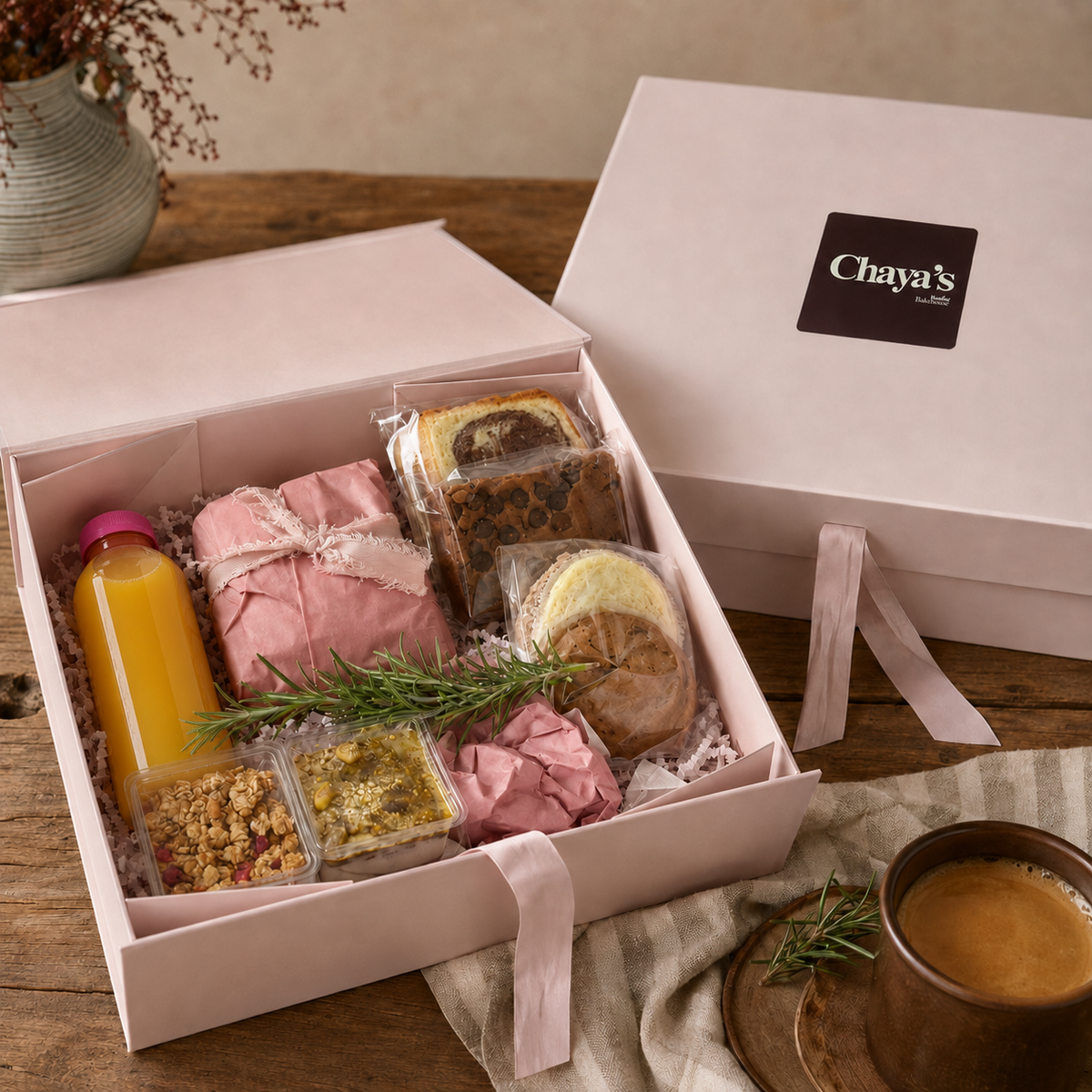 Curated breakfast box