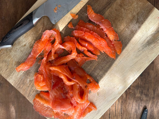 Beet & Lime Zest Gravlax