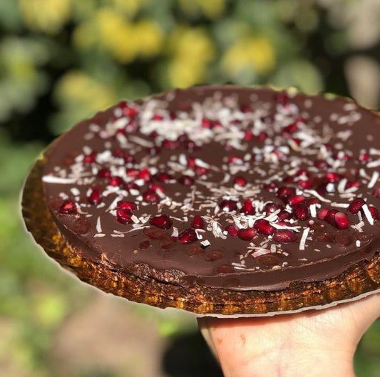 Sugar-Free, Flourless, Egg-Free Raw Brownies!