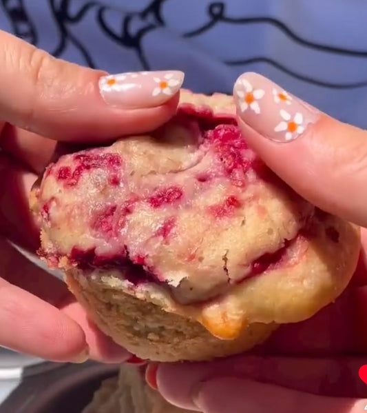Lemon Raspberry Muffins – Zesty, and Bursting with Berries