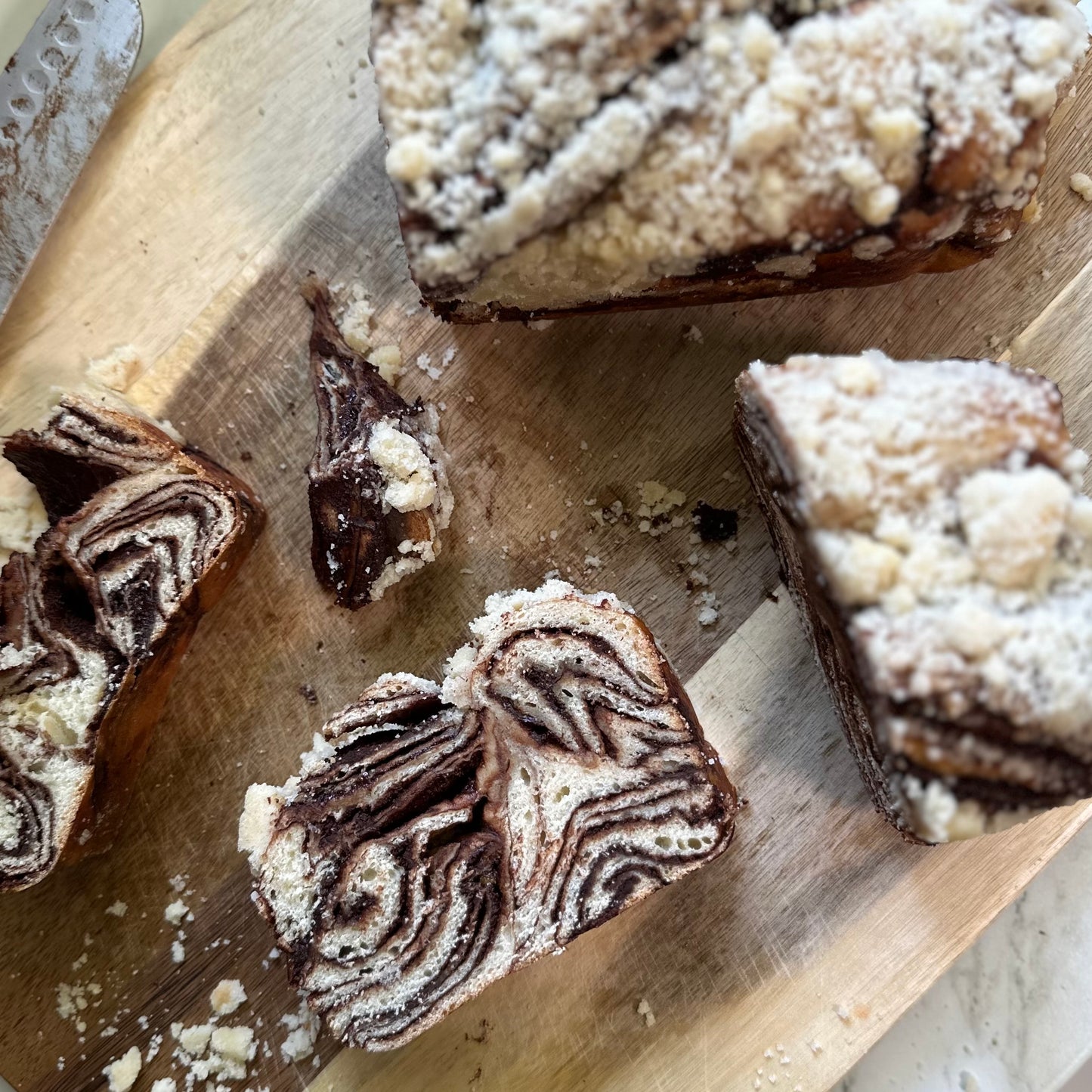 Chocolate babka