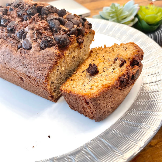 Banana loaf cake