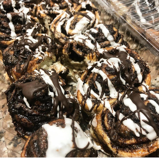 Chocolate rolls x6
