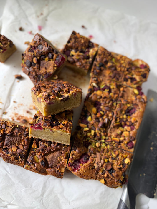 Pistacho brownies- chalav Israel