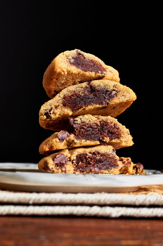 Cookies filled with creamy Chocolate ganache